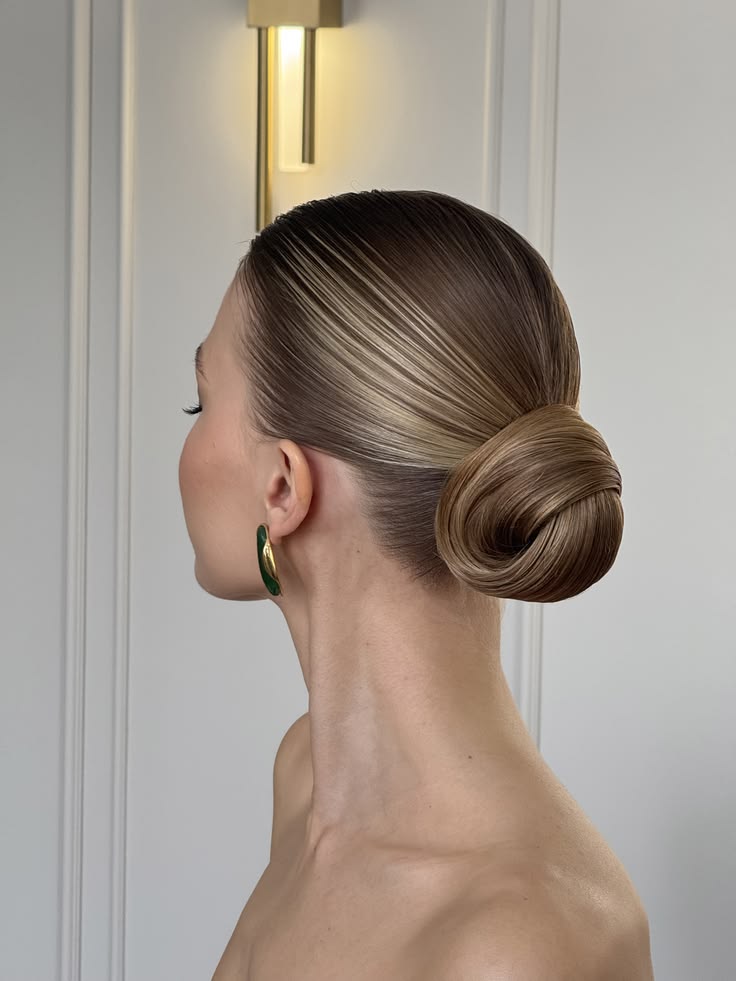 Sleek Low Bun